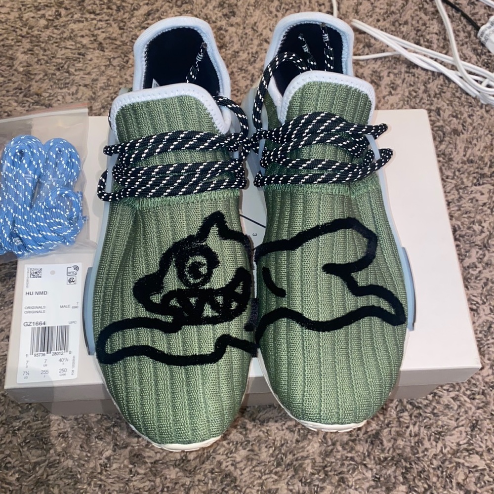 Adidas HU NMD Originals. Pharrell Williams edition. Size 7.5 Mens